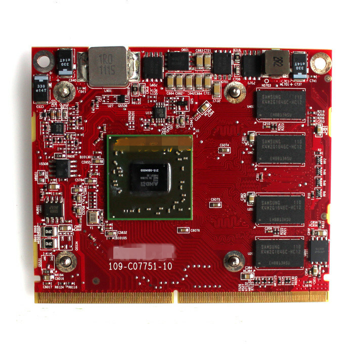 AMD Radeon HD 6450A Exige2 1GB DDR3 MXM LAPTOP GRAPHICS CARD 653732-001