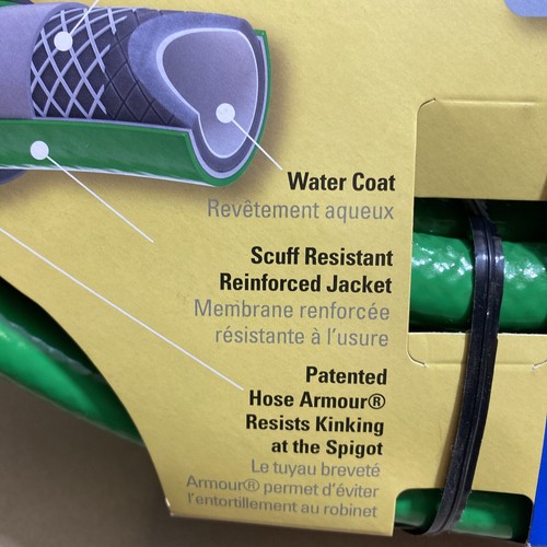 Swan SNWF580 mittelschwerer Gartenschlauch, 5/8 Zoll Innendurchmesser 80 Fuß L, grün - Bild 5 von 6
