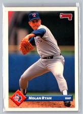 Nolan Ryan  1992 Leaf 423 Donruss Texas Rangers MLB