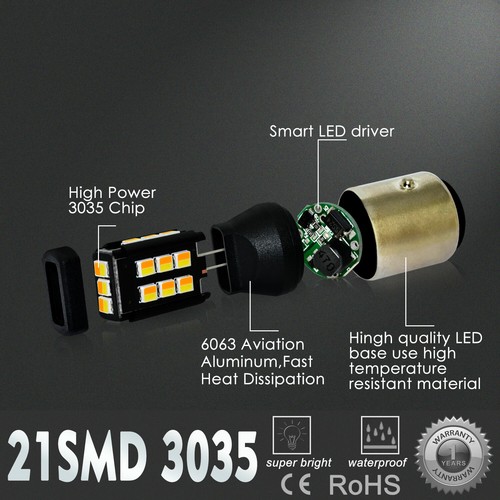 LED Color Changing 2357A Parking Light Bulb|Turn Signal Light Bulb for Kia Chevy - Picture 6 of 11