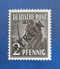 Germany Stamp Berlin 2 Pfennig 1948 Schlegel BPP Mi. Nr. 1 (20869)