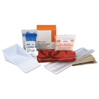 BBP Spill Cleanup Kit, 3.625 x 4.312 x 2.25