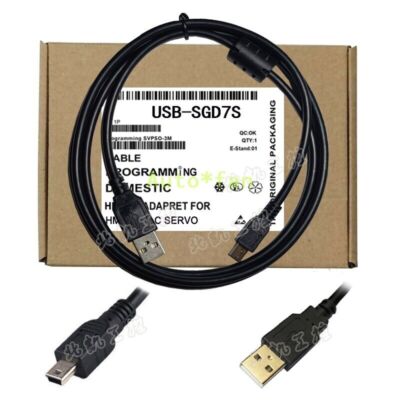 USB-SGD7S/SGDV servo driver CN7 port debugging download data cable 3M #A6-31