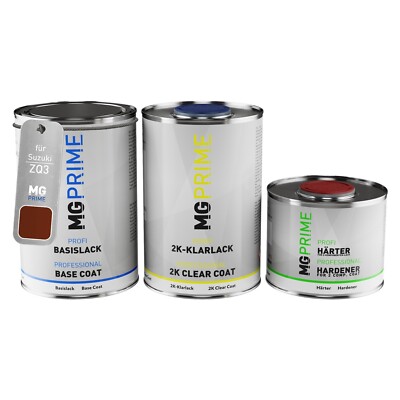 Autolack Dose Set für Suzuki ZQ3 Prime Canyon Brown Metallic spritzfertig 2,5L