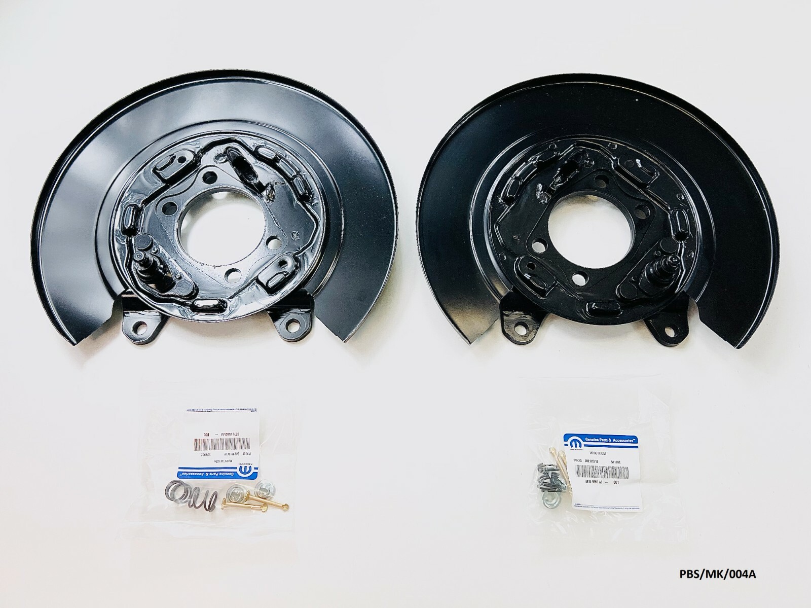 2 x Rear Backing Plate 302mm for Jeep Compass Patriot 20072017 PBS/MK