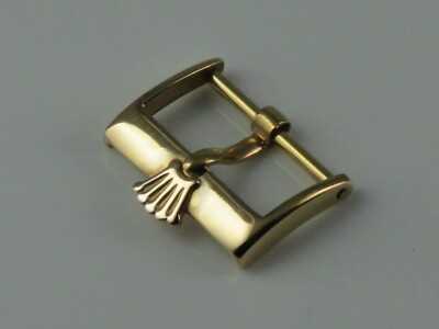 ROLEX SCHNALLE VERGOLDET 16mm BUCKLE ROLEX 16mm GOLD PLATED