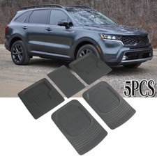 5pcs Full Set Carpets Car Floor Mats Non-slip All Weather For Kia Sorento