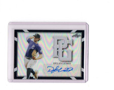 2021 Leaf Perfect Game Showcase Black Proof Autographs Dylan Lesko Auto 1/1