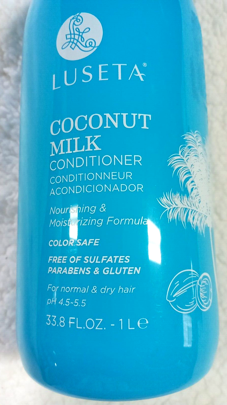 Luseta Coconut Milk Nourishing & Moisturizing Shampoo & Conditioner 33.