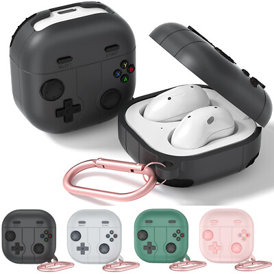 For Samsung Galaxy Buds 3/3 Pro/2/FE/Pro/Live Shockproof Silicone Case+Keychain