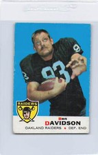 1969 Topps #129 Ben Davidson Raiders VG/EX *DA-B981