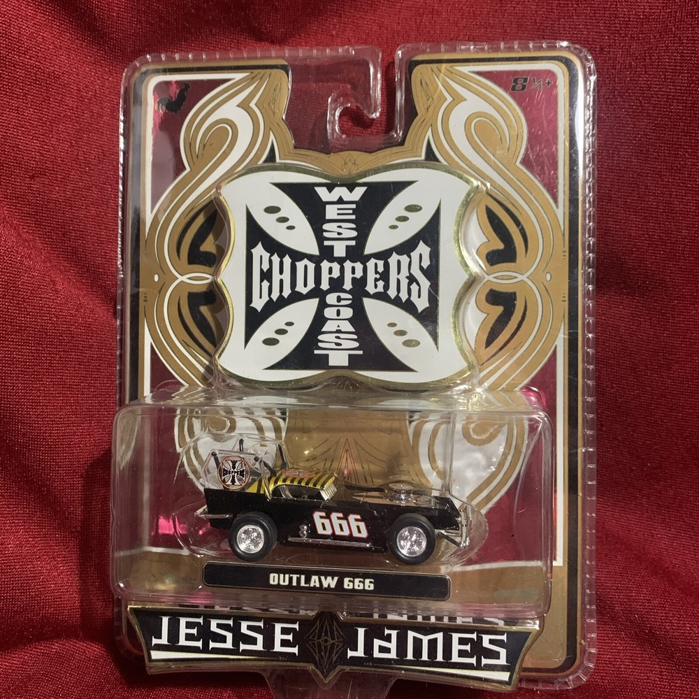 WEST COAST CHOPPERS JESSE JAMES OUTLAW 666 MODEL DIRT TRACK RACE CAR