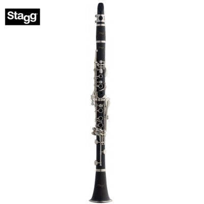 Stagg WS-CL110 Bb Student Clarinet with Case, Mouthpiece and Reeds