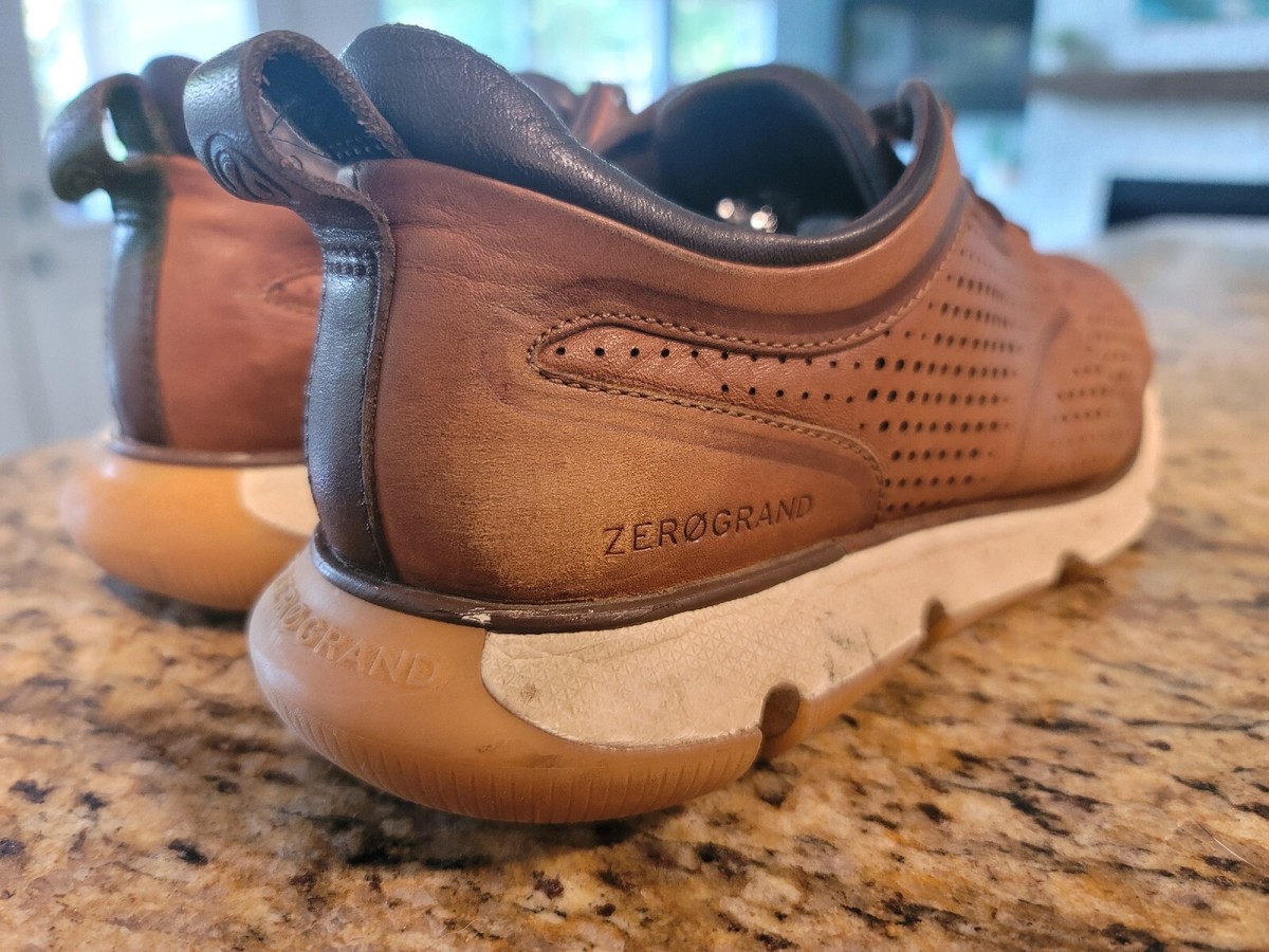 Cole Haan 2.0 Zero Grand Casual Shoes Leather C27354 Brown Mens