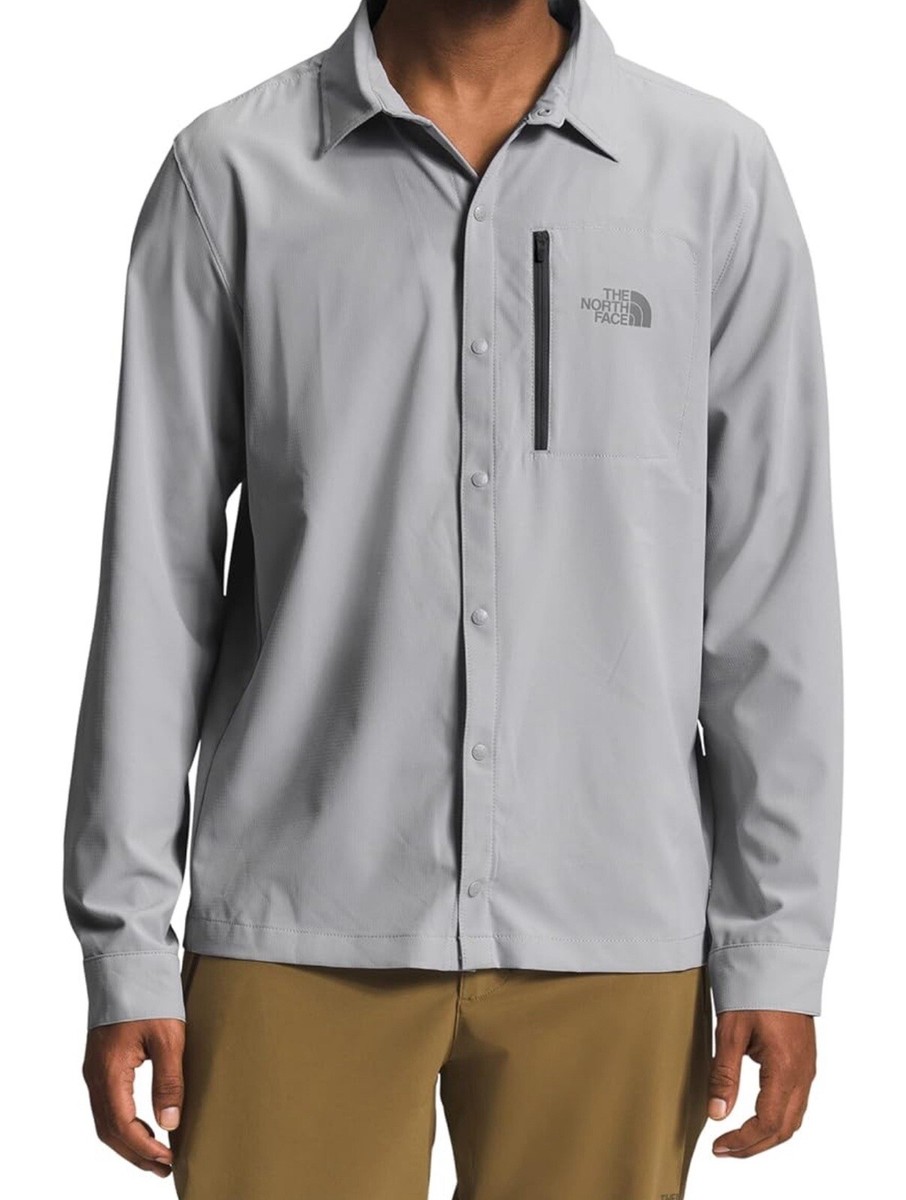 ★★THE NORTH FACE★★ Men's CMX Prime Long Sleeve Polo T-sh Men's LIGHTRANGE™ Packable Polo Shirt | The North Face