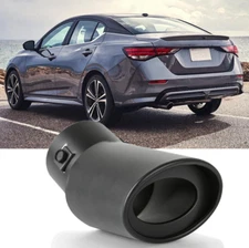 Car Exhaust Tip Pipe Rear Tail Throat Muffler Stainless Steel For Nissan Sentra 