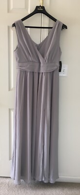 gray chiffon maxi dress Summer Maxi Flare Dress