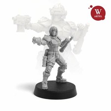 L.E.U. Senior Officer by Artel W Kill Team Soulshackle Adeptus Arbites Enforcers