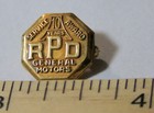 GM Rochester Products Division Employee Service Award Pin _GF