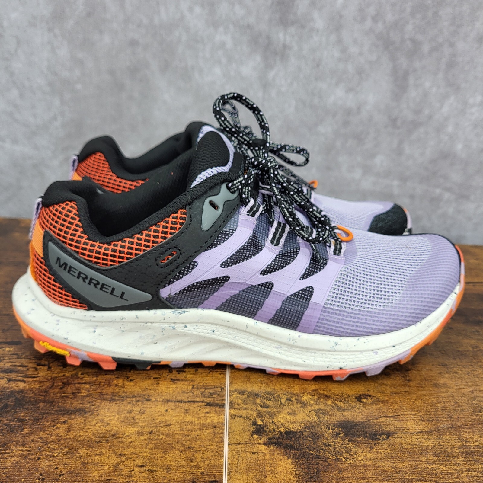 Scarpe da trail running Merrell Antora 3 donna 6 viola arancione sneakers J067604