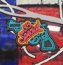 EMBROIDERED .38 SPECIAL PISTOL BAND PATCH (Please Read Ad)