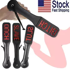 PU PU Whip Slapper Paddle Slaver Slut Kinky Spank Flogger Game