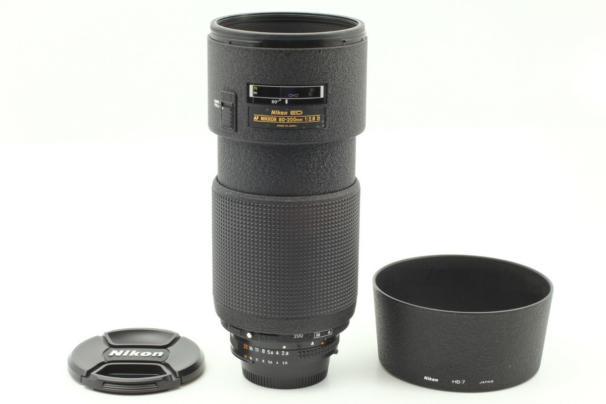 TOP MINT!!】 Nikon AF Nikkor 80-200mm f/ 2.8 D ED Zoom Lens from
