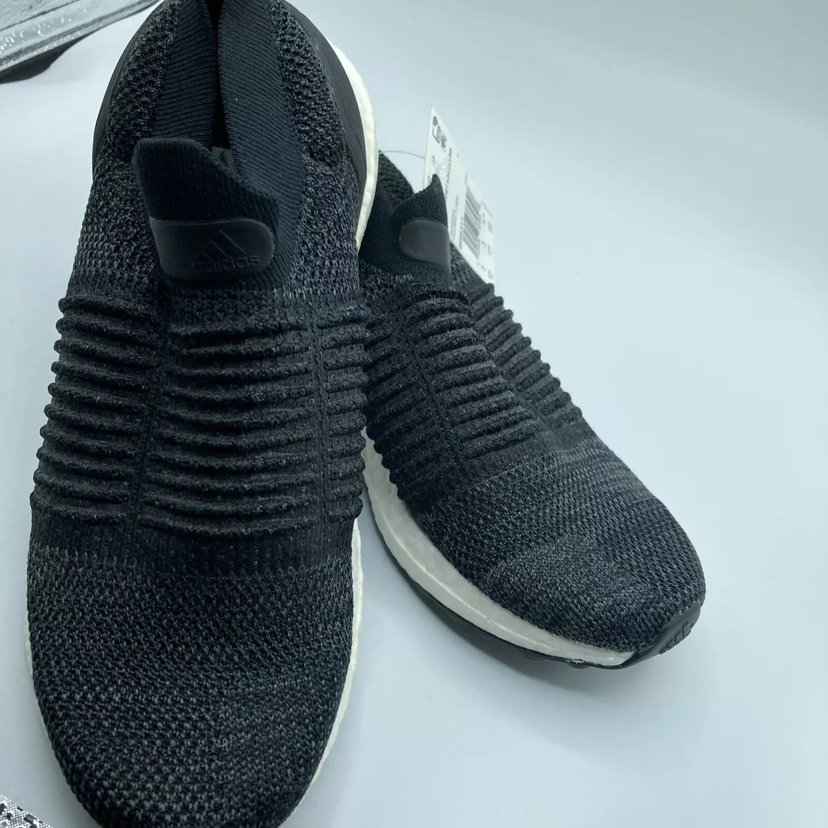 FREE SHIPPING adidas Women s UltraBoost Laceless Black BB6311 US