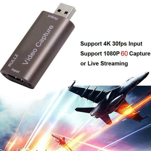 Video Capture Card 1080P 4K HDMI to USB 3.0 Audio Game Recording Live Streaming - Picture 12 of 14