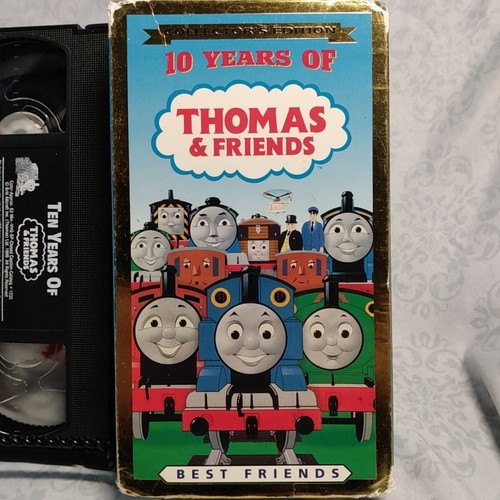 10 Years Of Thomas The Tank Engine & Friends - Best Friends VHS Tape 1999 Train - Picture 1 of 3