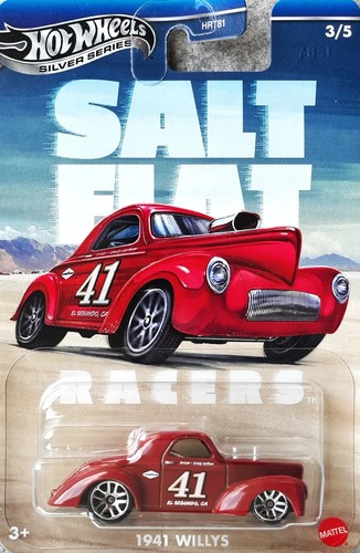 Hot Wheels Silver Series Salt Flat 1941 Willy's 1:64 Scale - Picture 3 of 3