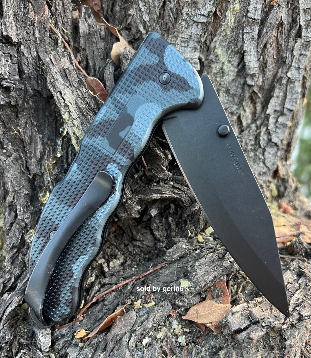 Swiss Army Knife Evoke BSH Alox Navy Camouflage Victorinox, 0.9425