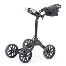 New Bag Boy quad Pro Push Cart w/Umbrella Holder Black/Slate