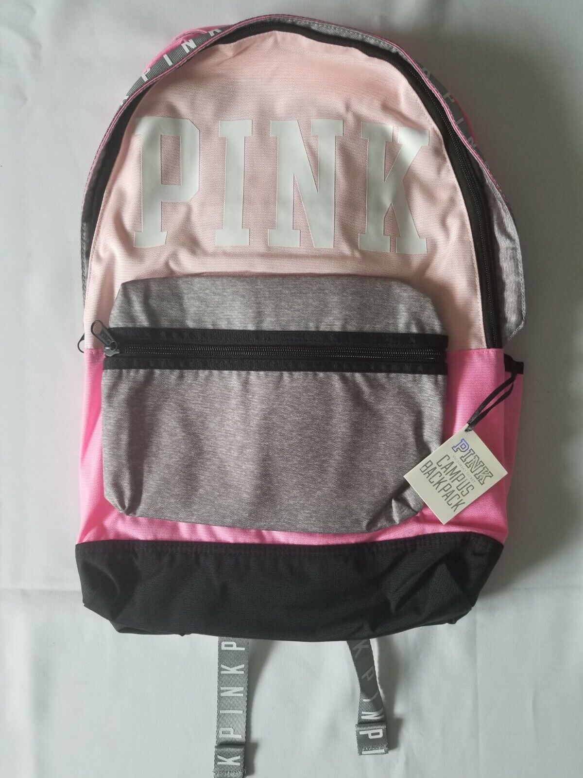 NEW Victoria's Secret PINK Campus Backpack Laptop Bag Tote Gift | eBay