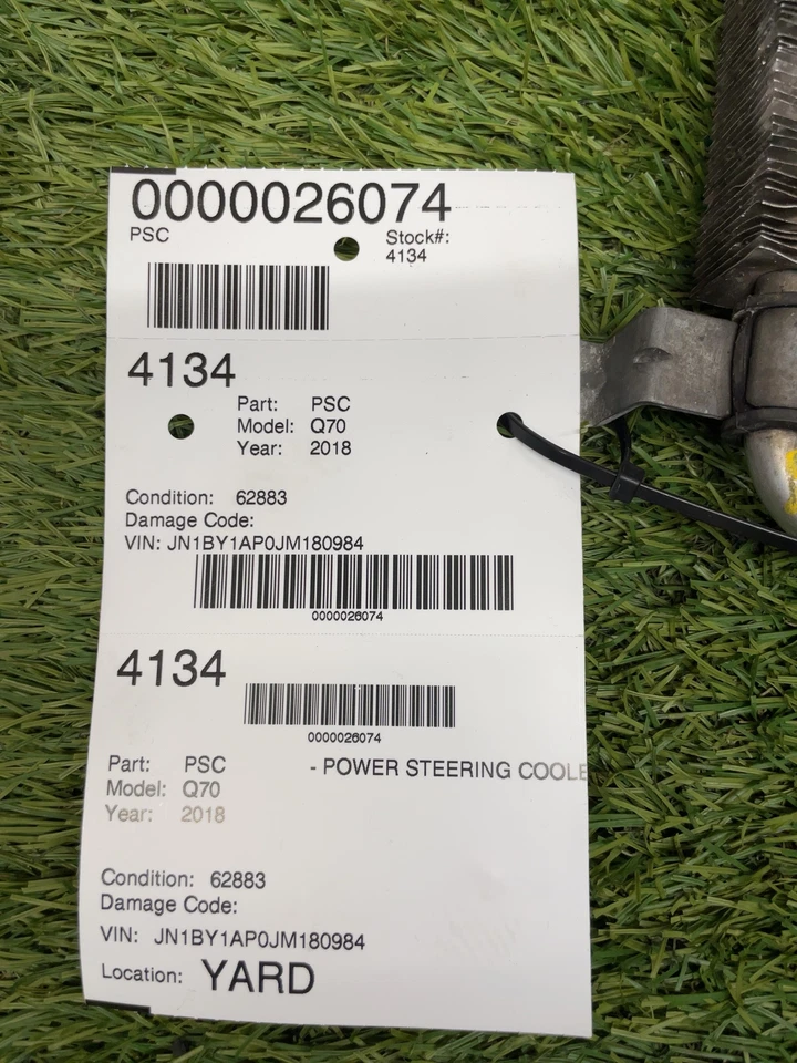 ✅ Enfriador de dirección asistida Infiniti Q70 2018 OEM Foto 3 de 3