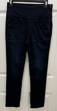 Spanx The signature straight jeans size 28 Dark Blue Great Condition