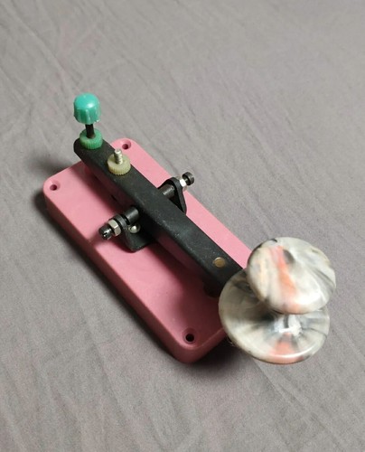 Vintage Telegraph key Soviet Military Morse Code USSR - Zdjęcie 2 z 8