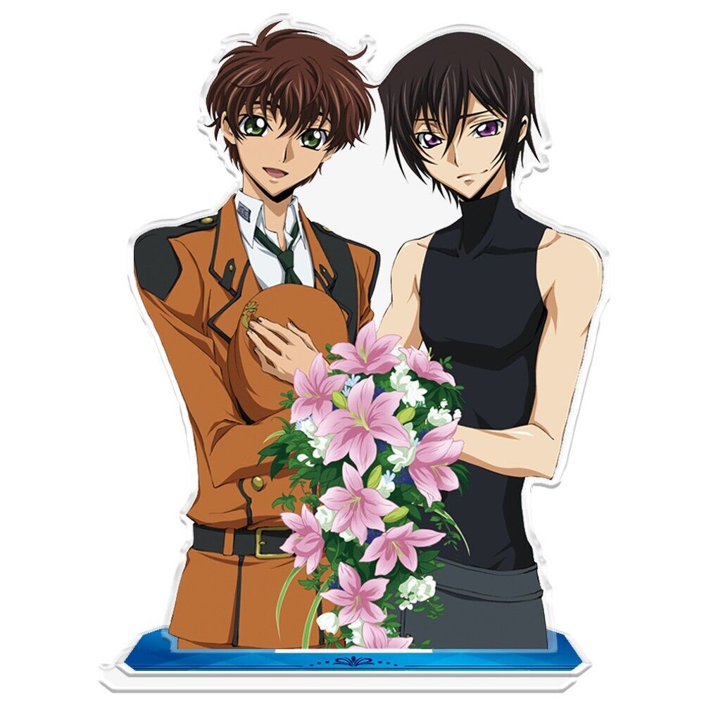 NEW Code Geass Lelouch x Suzaku Acrylic Chara Stand (B) Official Japan