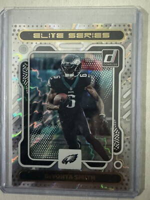 2023 Panini Donruss DeVonta Smith Elite Series Prizm Insert SP #ES-17 Eagles