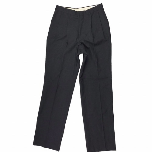 Stafford Mens Gray Pleated Wool Pants Act 30X33.5 (C3)