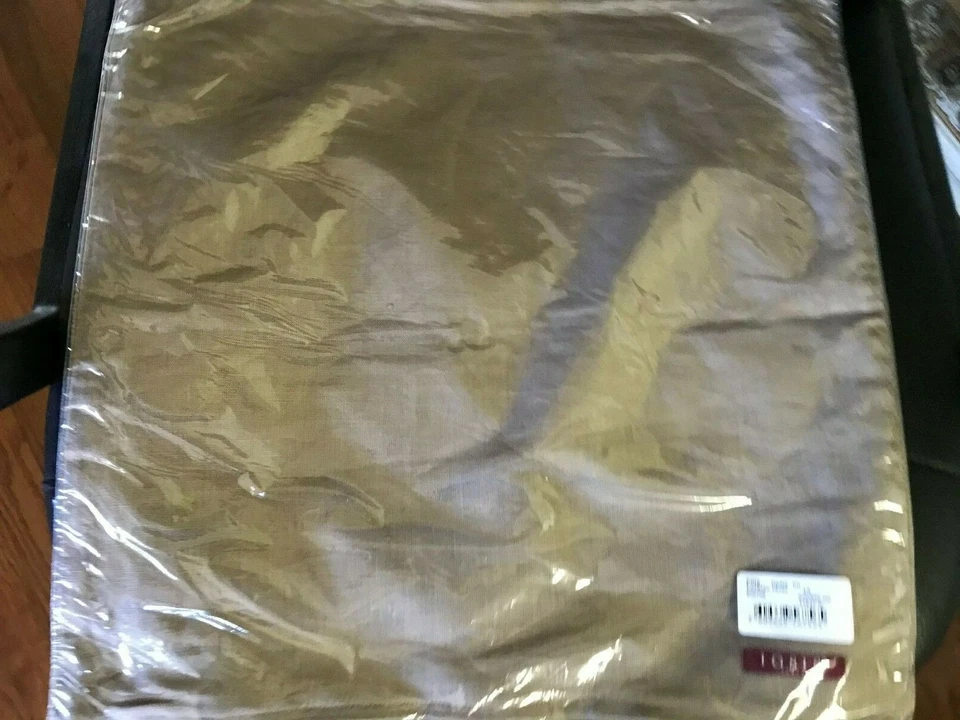 Nueva Funda de Almohada Decorativa Iosis Yves Delorme Pois Marrón Plata Bordado Puntos Foto 2 de 4