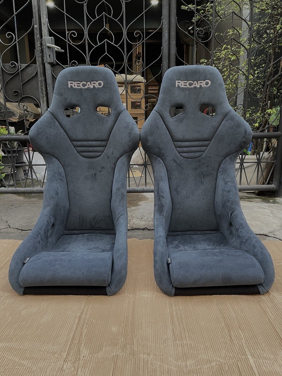 RECARO RS-G Alcantara Gray Bucket Seat Limited Edition without FIA 