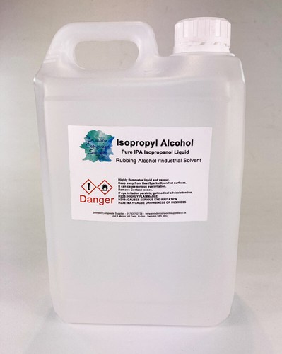 Isopropyl Alcohol IPA 99.9% Cleaning -Rubbing Alcohol- Propan-2-ol - Picture 2 of 10
