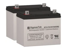 Pride Jazzy 1170 XL Plus Wheelchair Batteries (Replacement)