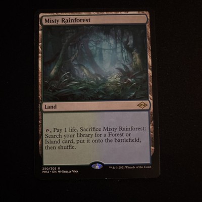 MTG Misty Rainforest 250/303 Modern Horizons 2 MH2 Rare Englisch Fetchland