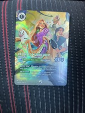 Disney Lorcana Rapunzel Flynn Rider Unlikely Pair - Enchanted Attack of the vine
