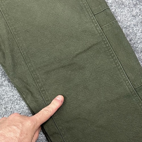 Pantalones de trabajo 1620 para hombre 34x32 Hunter verde doble rodilla utilitarios 2,0 EE. UU. pesados - Imagen 10 de 16