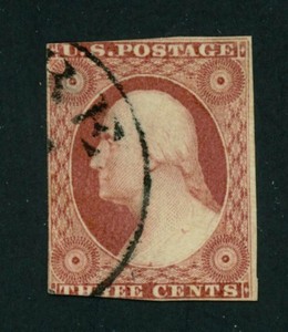 U S stamp Scott # 11  used as shown