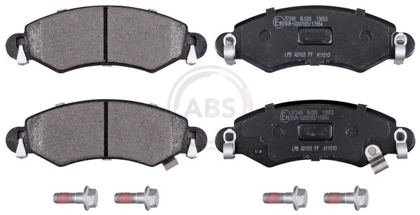 A.B.S.-OE 37249-OE Brake Pad Set, disc brake for OPEL,SUBARU,SUZUKI,VAUXHALL
