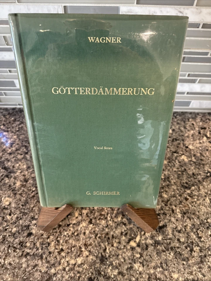 Wagner Ring Cycle 4-Volume Set G. Schirmer HC Vocal Scores German-English MINT - Image 2 of 4
